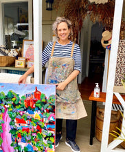 Load image into Gallery viewer, Steep Hills Stretched Canvas Print-Melissa Simmonds-Bristle by Melissa Simmonds