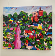 Load image into Gallery viewer, Steep Hills Stretched Canvas Print