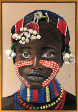 Load image into Gallery viewer, Hamar Boy - Bull Jumping Ceremony-Bristle by Melissa Simmonds-Bristle by Melissa Simmonds