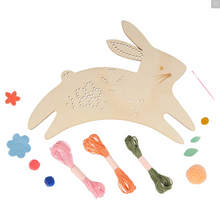Load image into Gallery viewer, Meri Meri Bunny Embroidery Kit
