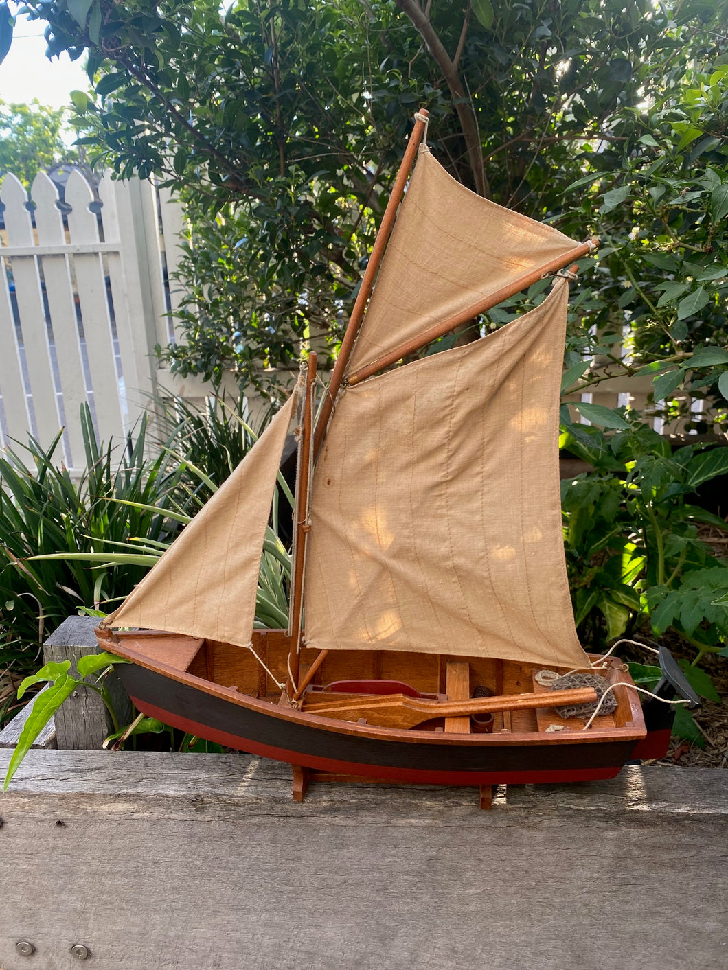 Hand Crafted Vintage Sailing Boat