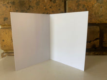 Load image into Gallery viewer, Watchful Eye Folded Linen Card
